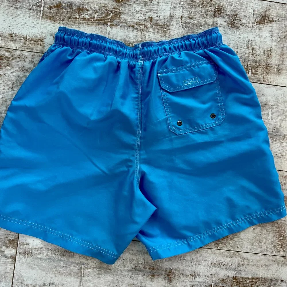 FINAL! Croft & Barrow Mens Blue Shorts/Swim Trunks